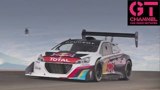 Fastest Pikes Peak Run Ever  Sébastien Loeb in 875HP Peugeot 208 T16  GTChannel [upl. by Dasie]