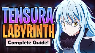 VERY EASY Complete LABYRINTH Guide Season 13 Tensura Collab  Seven Deadly Sins Grand Cross [upl. by Nelleus331]