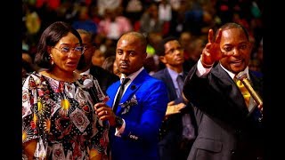 Oge Okoye meets Pastor Alph Lukau  Accurate Prophecy [upl. by Lyj]