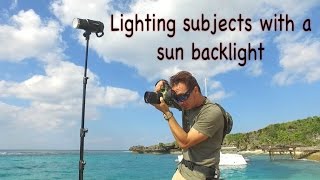 How to mix flash with sun light [upl. by Aloisia423]