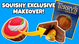 Squishy Makeover 38 Chocolate Orange Tart [upl. by Plusch]