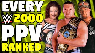 Every 2000 WWE PPV Ranked From WORST To BEST [upl. by Ahsemak121]