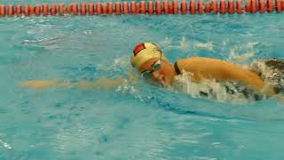 Panasonic FZ1000 High Speed Video College Swimming Meet Montréal 29 October 2022 61 [upl. by Suryc]