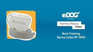 Getting Started with the Barktec BT600 Rechargeable Citronella Spray Collar [upl. by Marlena447]