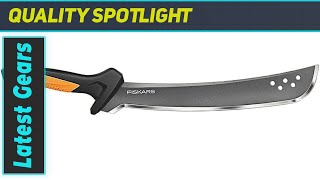 Fiskars 24quot Soft Grip Machete The Best Tool for Clearing Overgrowth [upl. by Eniaj885]