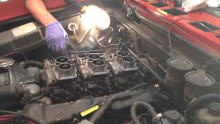 1968 Fiat Dino Spider  First engine start in 30 years [upl. by Coleville243]