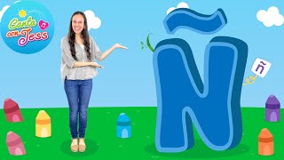 Letter Ñ eñe Song in Spanish  Letter Sounds by a Native Spanish Speaker  Spanish Alphabet Songs [upl. by Leummas]