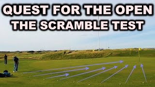 The Chipping Scramble Test  Quest for the Open  Practice Diary [upl. by Ariajaj]