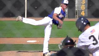 Wesley Scott Arizona Freshman RHP summer baseball [upl. by Araeic969]