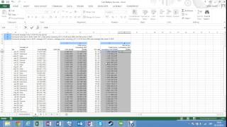 Poslovni Excel Testiranje za posao 14  SUM AVERAGE [upl. by Airec47]