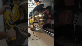 🤯🔥CAR POLISH 🤯🔥🤯ABBAS CAR CARE automobile car polish [upl. by Ahtikal]