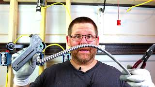 How To Install MC  Metallic Cable  MC Connectors [upl. by Chrystel]