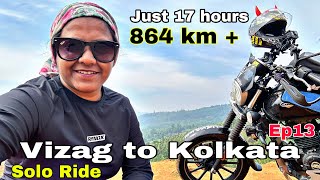 1⃣3⃣Vizag To Kolkata 864km Finally Kolkata To Kannyakumari Solo Bike Trip End Return Back To Home [upl. by Alial]