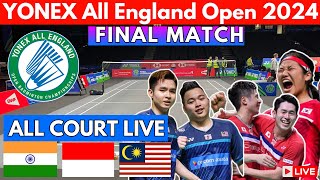 🔴LIVE  Final Match  Yonex All England Open Badminton championships 2024 [upl. by Corwin]