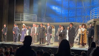 Titanic The Musical Curtain Call  Bows  The Lowry  Tuesday 4th July 2023 [upl. by Dnalsor]