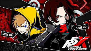 Sign Up Now for Persona 5 The Phantom X Early Release [upl. by Yrakaz]