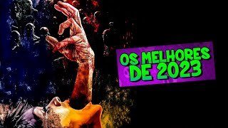 10 MELHORES FILMES DE TERROR DE 2023 [upl. by Rabah]