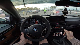 ROLL RACING MY BIG TURBO 335I N54  POV [upl. by Norel]