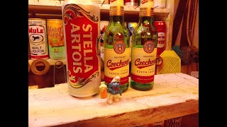 Stella Artois 5 Vs Czechvar Lager 5  Special Edition Taste Challenge [upl. by Vashtee]