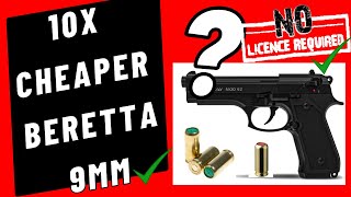 Buy A 9mm Beretta without a License Retay Mod92 Pepper Blanks amp Blanks gun [upl. by Sesylu604]