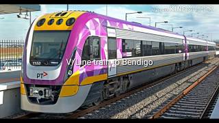 On board a VLine Velocity Train to Bendigo [upl. by Latyrc119]