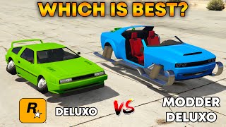 GTA 5 ONLINE  DELUXO VS MODDER DELUXO WHICH IS BEST [upl. by Lanod758]