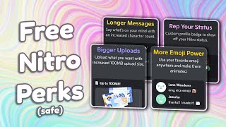 How to get Discord Nitro Features for Free [upl. by Ennaimaj]