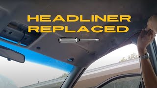 How to Change A Headliner [upl. by Prissie]