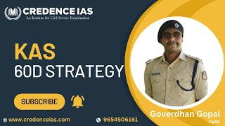 KAS Planning amp Strategy 2024 by Goverdhan Gopal DySP [upl. by Aretahs]