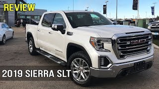 Review 2019 GMC Sierra 1500 SLT 53L Crew Cab [upl. by Esinev]