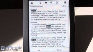 Kindle Tips and Tricks  2014 Kindle [upl. by Wolfort37]