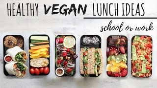 VEGAN SCHOOL LUNCH IDEAS » healthy  easy bento box [upl. by Silvana]