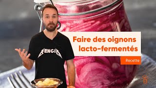 Recette doignons lactofermentés [upl. by Sera]