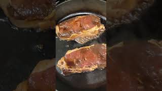 Perfectly Cooked Cast Iron New York Steak Recipe [upl. by Idieh]