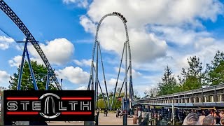 Stealth Rollback Thorpe Park 23032024 [upl. by Nnaeitak]