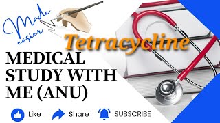 Tetracycline part22pharmacology broad spectrum antibiotics [upl. by Remas295]