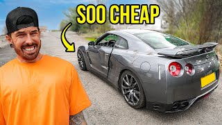 I BOUGHT A WRECKED NISSAN GTR THEN REBUILT IT IN 24 HOURS [upl. by Glass]