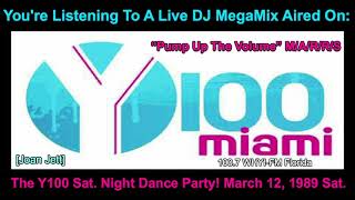 1007 WHYI Miami FL quotY100quot Sat Night Dance Party Mega Mix March 12 1989 [upl. by Gensler]