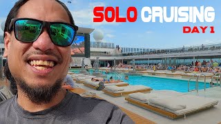 First Impressions  Boarding The MSC Meraviglia mscmeraviglia cruise solotravel [upl. by Irek807]