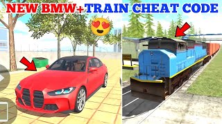 Indian Bike Driving 3D New Update Aagya 🤯 New Train  BMW M3 Cheat Code in Update😍 Harsh in Game [upl. by Nitnilc765]