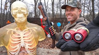 How LETHAL is a 12 Gauge Mini Shell Shockwave 590s vs Human Torso [upl. by Guinna]