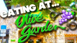 EATING AT  OLIVE GARDEN  ORLANDO [upl. by Kluge]