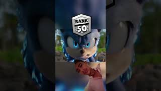 Bravo Stars sones rank up sonic sonicthehedgehog sonicmovie knuckles brawlstars sonicsmackdown [upl. by Gahl]