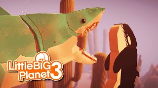 LittleBIGPlanet 3  Sharks Vs Killer Whale 3 Playstation 4 Gameplay Walkthrough  PS4 [upl. by Ellekcir]