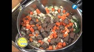 Receta Kumanda Brownie y Tomatada con Porotos Manteca  151014 [upl. by Aneet]