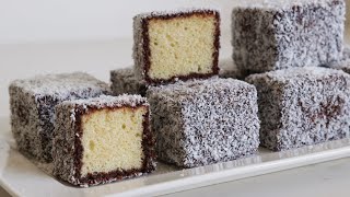 Lamingtons Recipe  Australian Classic Dessert [upl. by Ronalda]