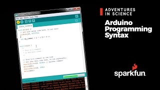 Arduino Programming Syntax [upl. by Anoed]