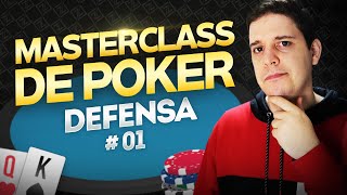 POKER MASTERCLASS 01 📝 JUEGO SIN INICIATIVA NI POSICIÓN [upl. by Cicenia247]