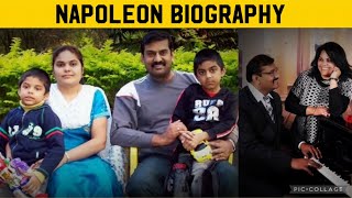 Actor Napoleon Biography Wife Sons Family and Lifestyle  Actor Napoleon Son Wedding Japan Tamil [upl. by Aicnerolf]