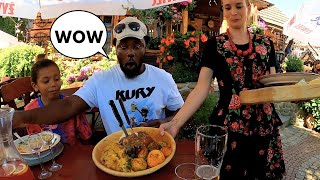 JUICY Polish Mountain Pork Knee amp Cabbage  Stara Karczma [upl. by Tabitha]